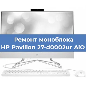 Замена материнской платы на моноблоке HP Pavilion 27-d0002ur AiO в Новосибирске